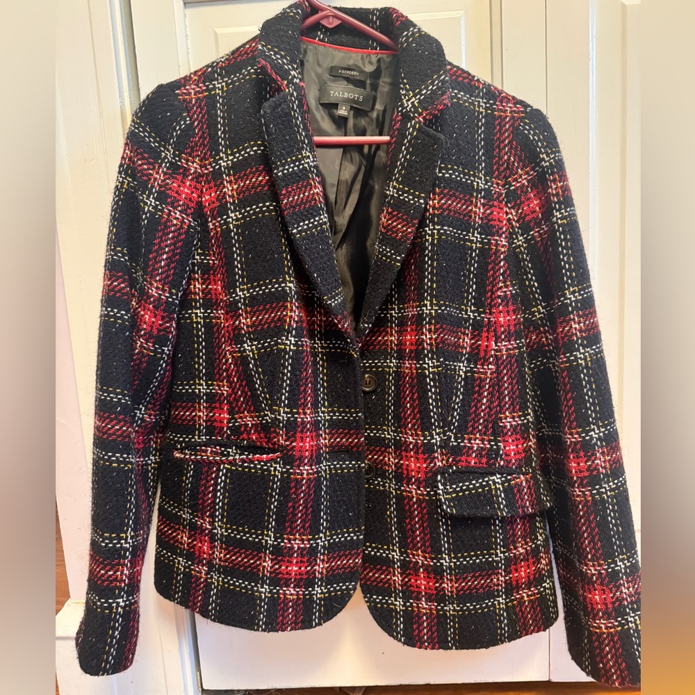 Talbots Aberdeen Black Blazer